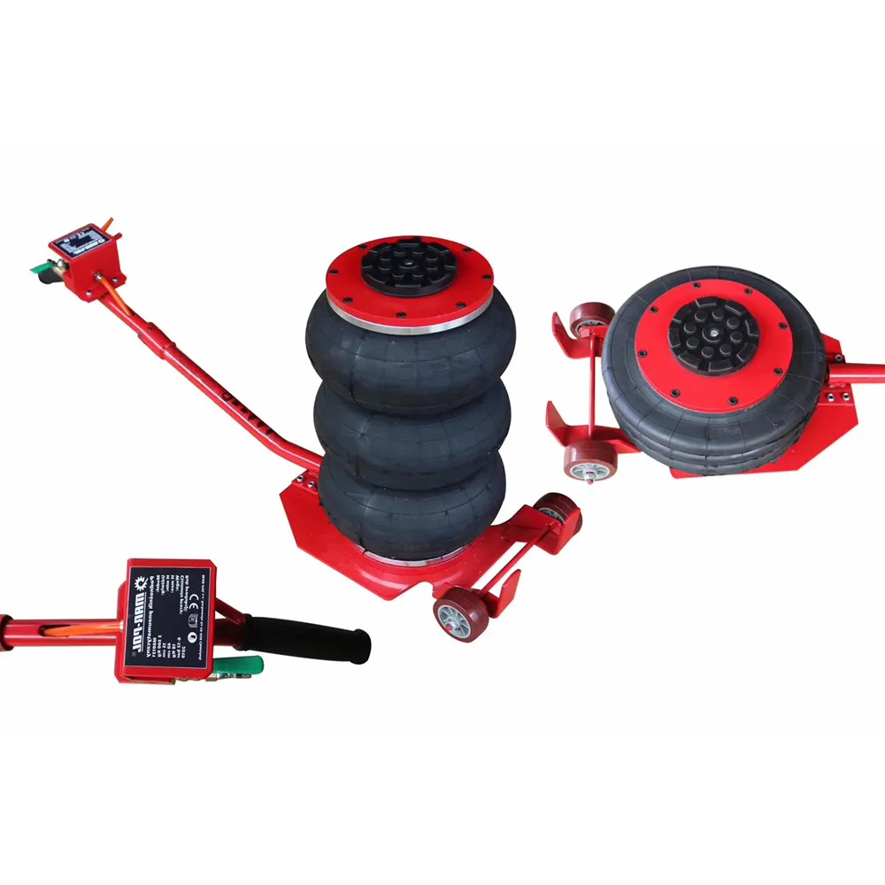 3ton and 2.5ton triple bag new type inflatable air  car jack lift portable