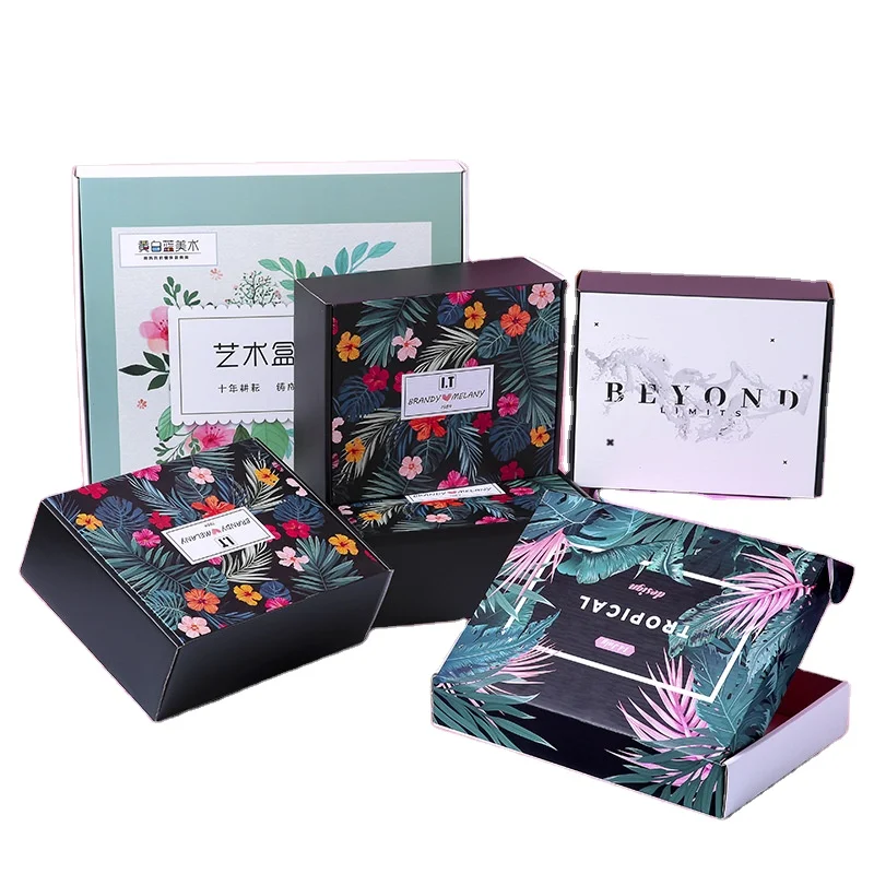 
 Фабричный поставщик, квадратная бумажная коробка на плечо, упаковка для роскошных женщин, подарок, рубашка, платье, одежда, упаковочные коробки для девочек  