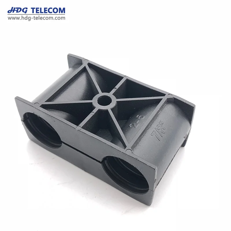 Коаксиальный кабель 1/2 дюйма, поддержка пластиковых блоков для зажима обруча, блок зажима для фидерного кабеля