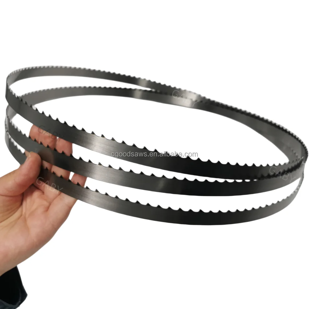 1960 mm customized 1400 mm meat circular bone beef butcher band saw blade for food processing machine