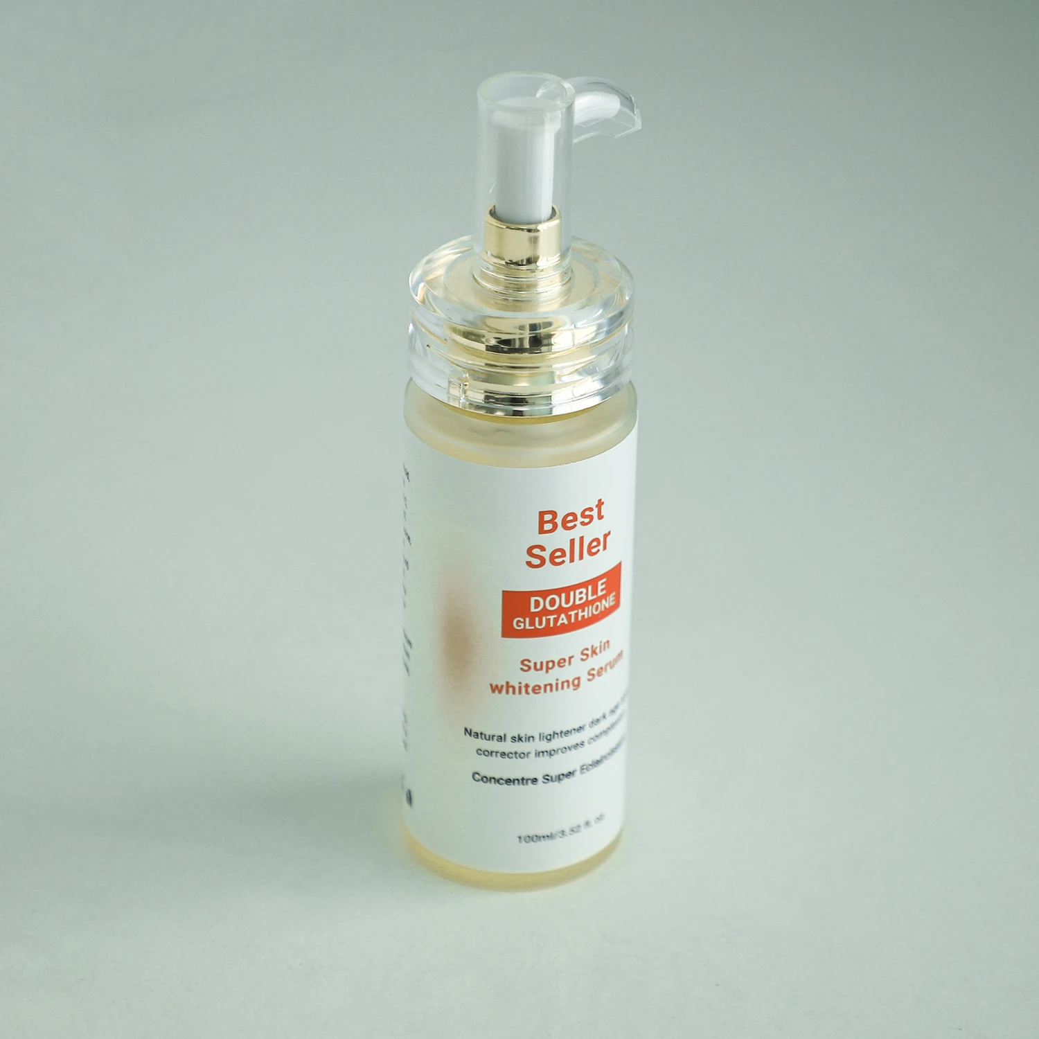 Double Glutathione Super Skin Whitening Serum Dark Spot Correcting Natural Vegan Face Care