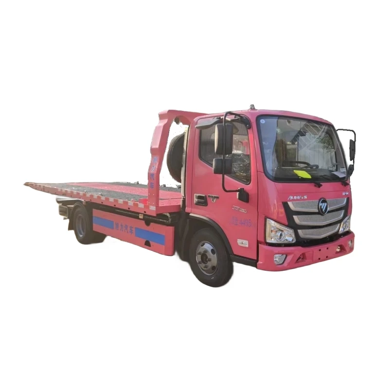 Foton Aumark 4X2 Towing Truck Mounted Recovery Vehicle 1 Pull 2 Cars Tow Wrecker Truck for Sale