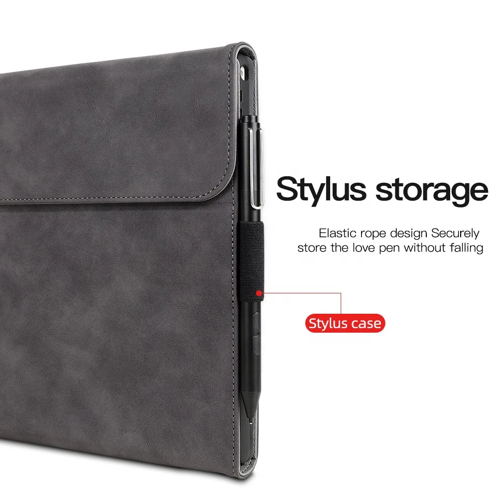 With Stylus Storage Tablet Cover 13 Inch Cover For Microsoft Surface Pro X