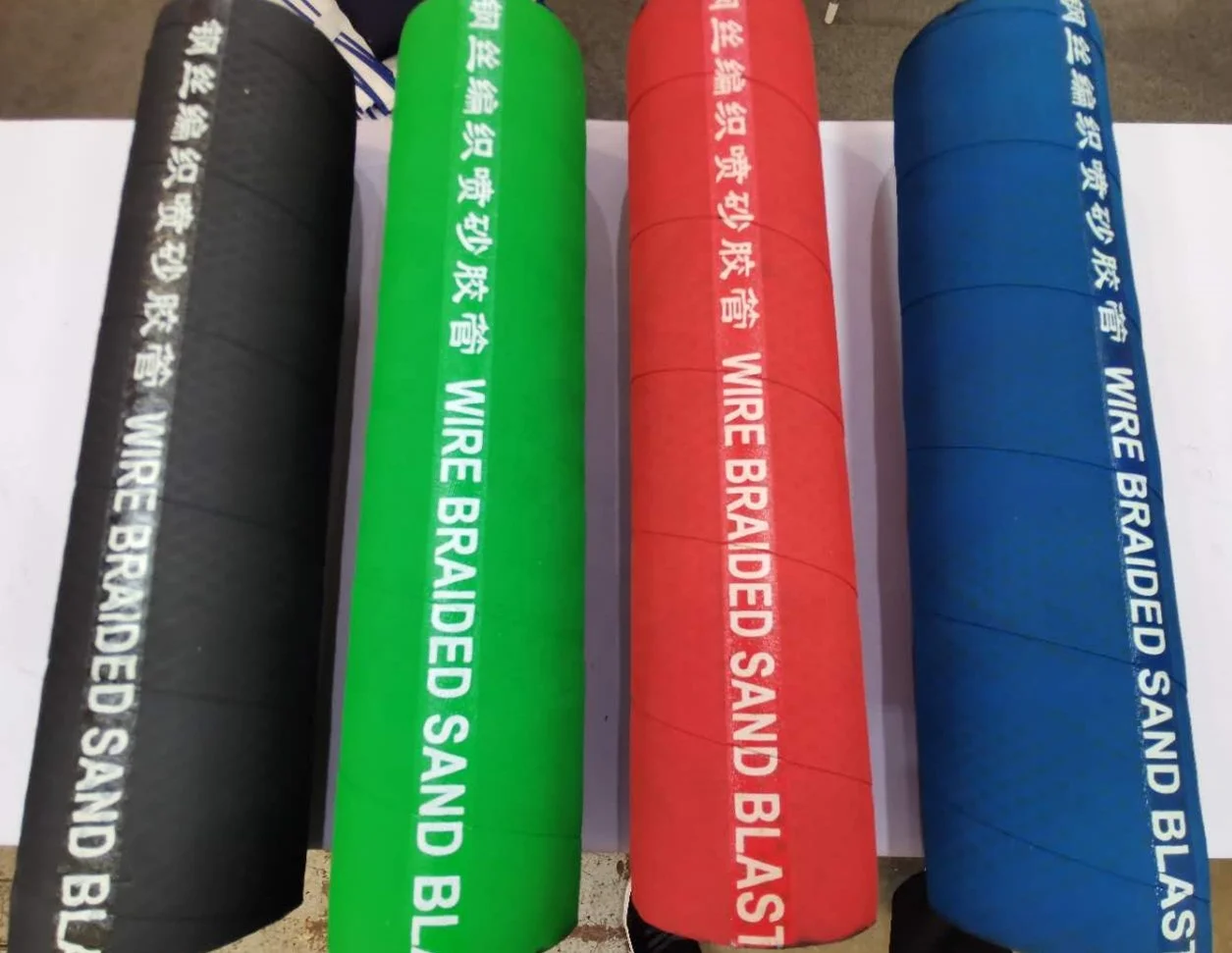 Different Colour Hydraulic Hose Flexible Top Quality Hydraulic Hose SAE 100 R12 Rubber Hose