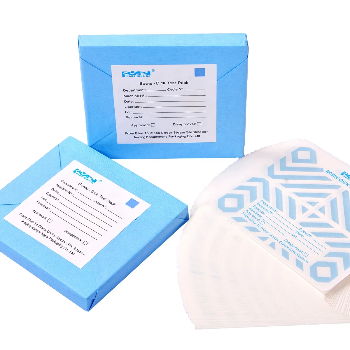 Factory sales sterilization detection BD test pack medical autoclave steam Bowie Dick Test Pack