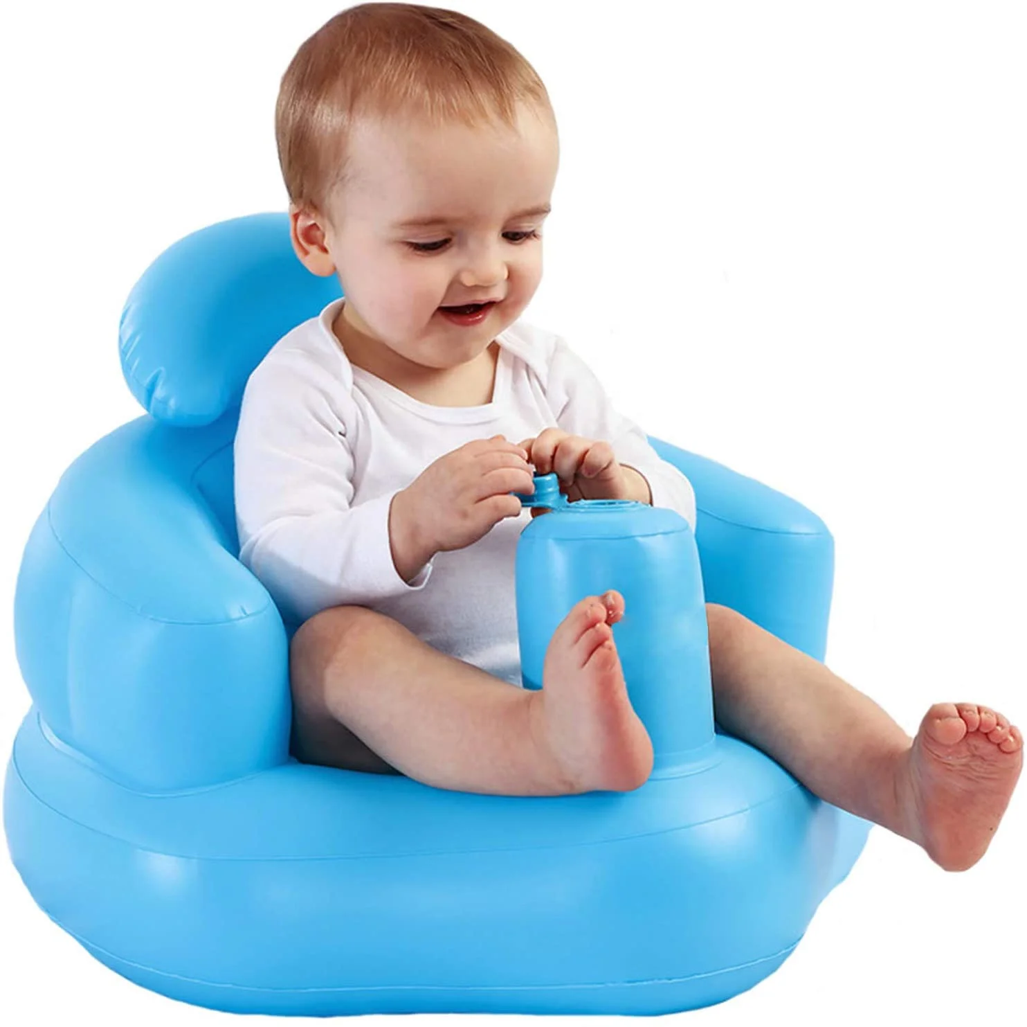Multifunctional folding baby and child inflatable bath chair living room portable PVC chair