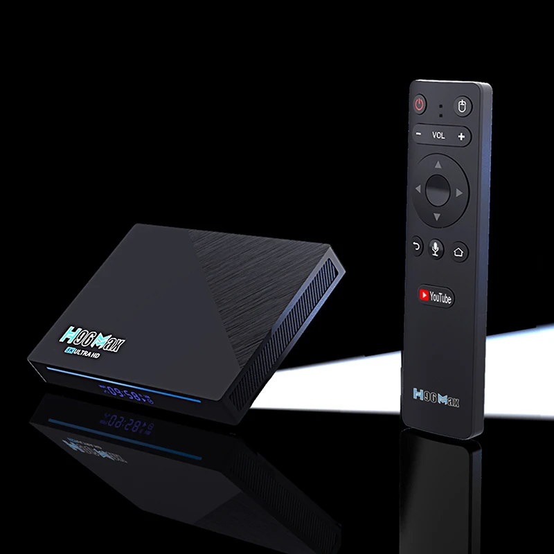 Android 11 0 8K H96 MAX-3566 RK3566 2 4G/5 ГГц двухдиапазонный Wi-Fi BT4.0 android tv box 4 ГБ/8 Гб RAM 32 ГБ/64 Гб/128 ГБ ROM