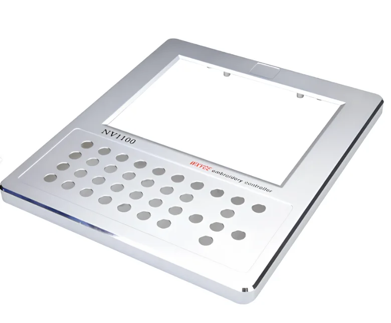 EU Standard Style Push Button Panel  Smart Automation faceplate graphics with buttons bluetooth panel display
