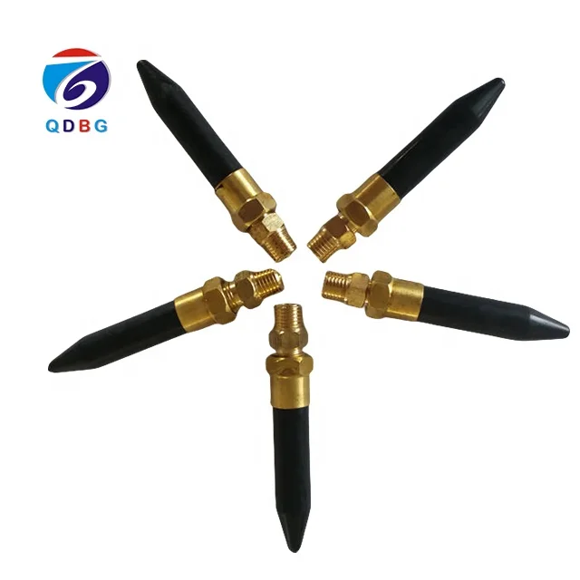 QDBG Factory Hot Sale Economic Style Brass Regulator Rubber Nozzle for Balloon Helium Gas