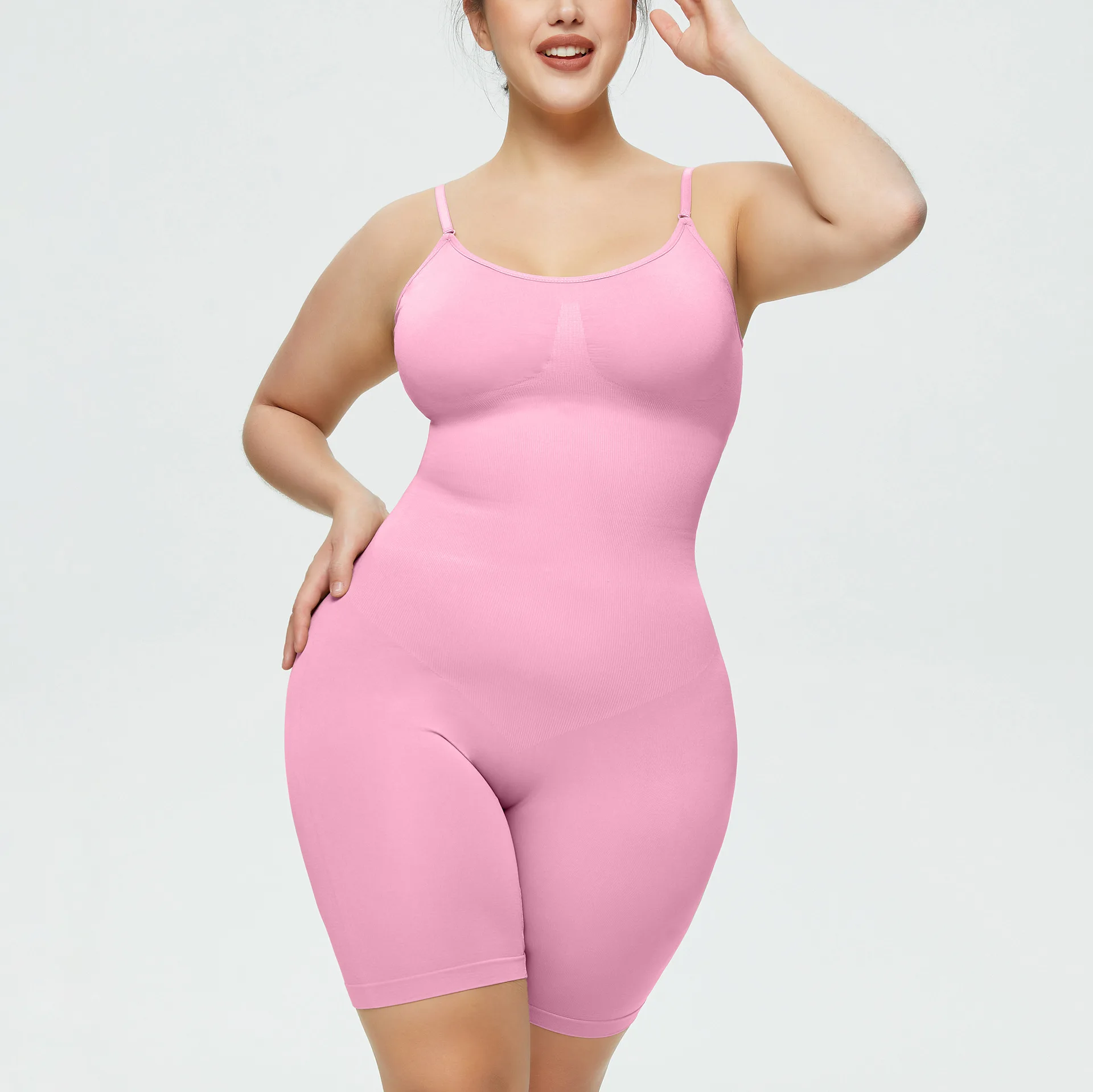 Factory Direct Europe And The United States Rge Size Postpartum Hip Lifting Seamless Shapewear Comfortable Slim Body Shapewear