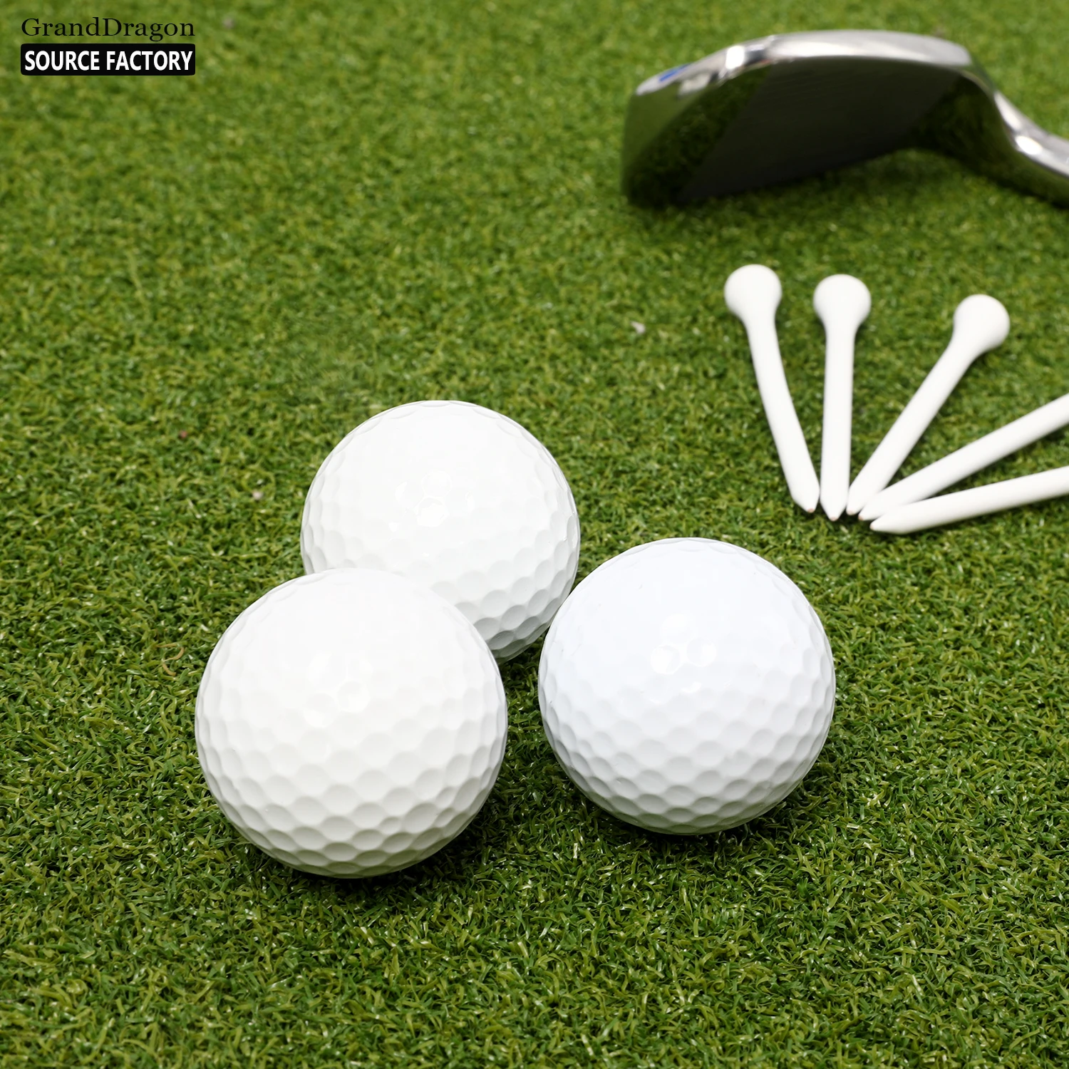 Wholesale Golf Balls Promotion Printing White Custom Tournament Golf Balls