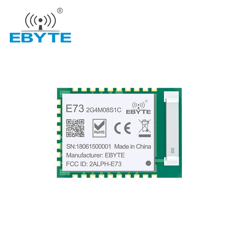 Ebyte E73-2G4M08S1C Scandinavian long distance bluetooth beacons 5 ble nrf52840 module cheap bluetooth module spi