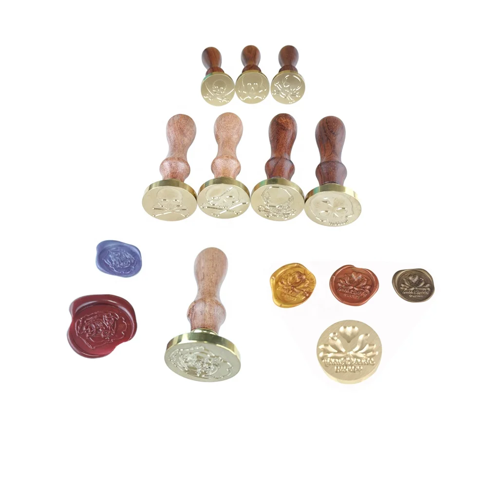 Retail custom wax stamp wedding seal 20-30mm