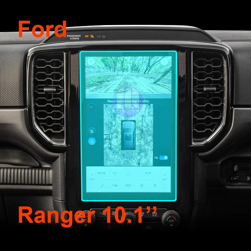 2023 for Ford Ranger 12 Inch Car Screen Protector Ranger Sport 10.1 Inch Navigation Monition Protection Film