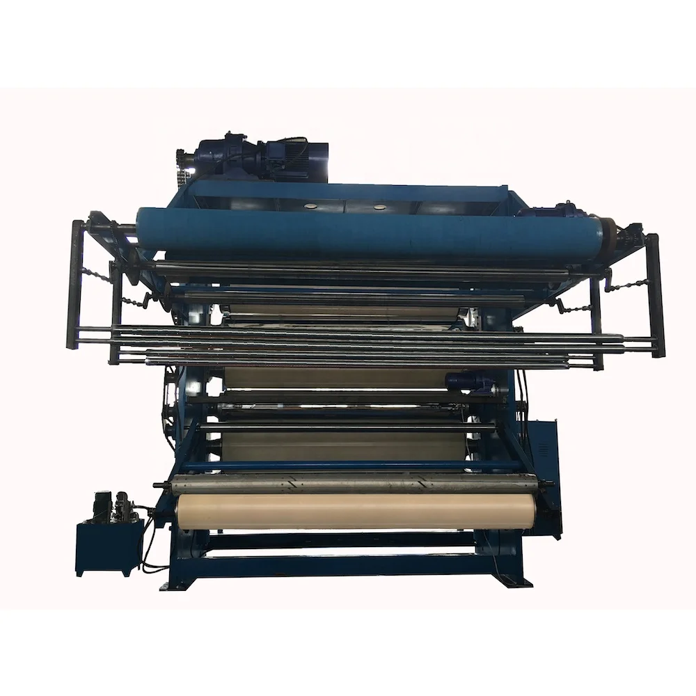 High level nonwoven textile polyester fiber padding ironing calendering machine