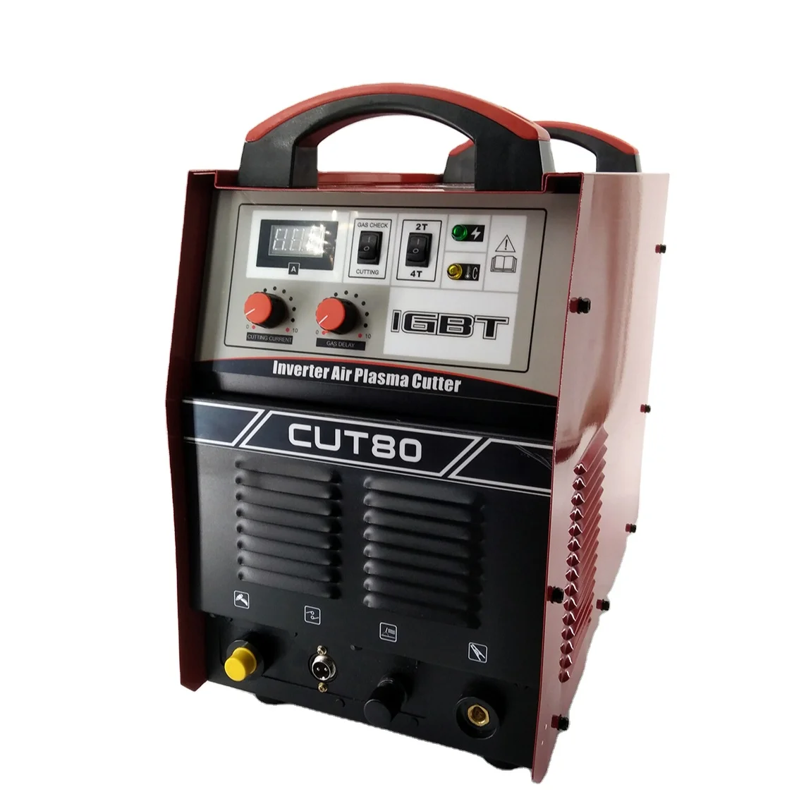 
 CUT80 красный воздушный плазменный резак, плазменный резак, отрезной станок, металлический резак, сварочный аппарат  