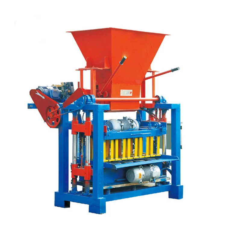 Manual Block Used Cement Soil Machinery Industrial Lowest Sand Hollow Brick Making Machine India Price