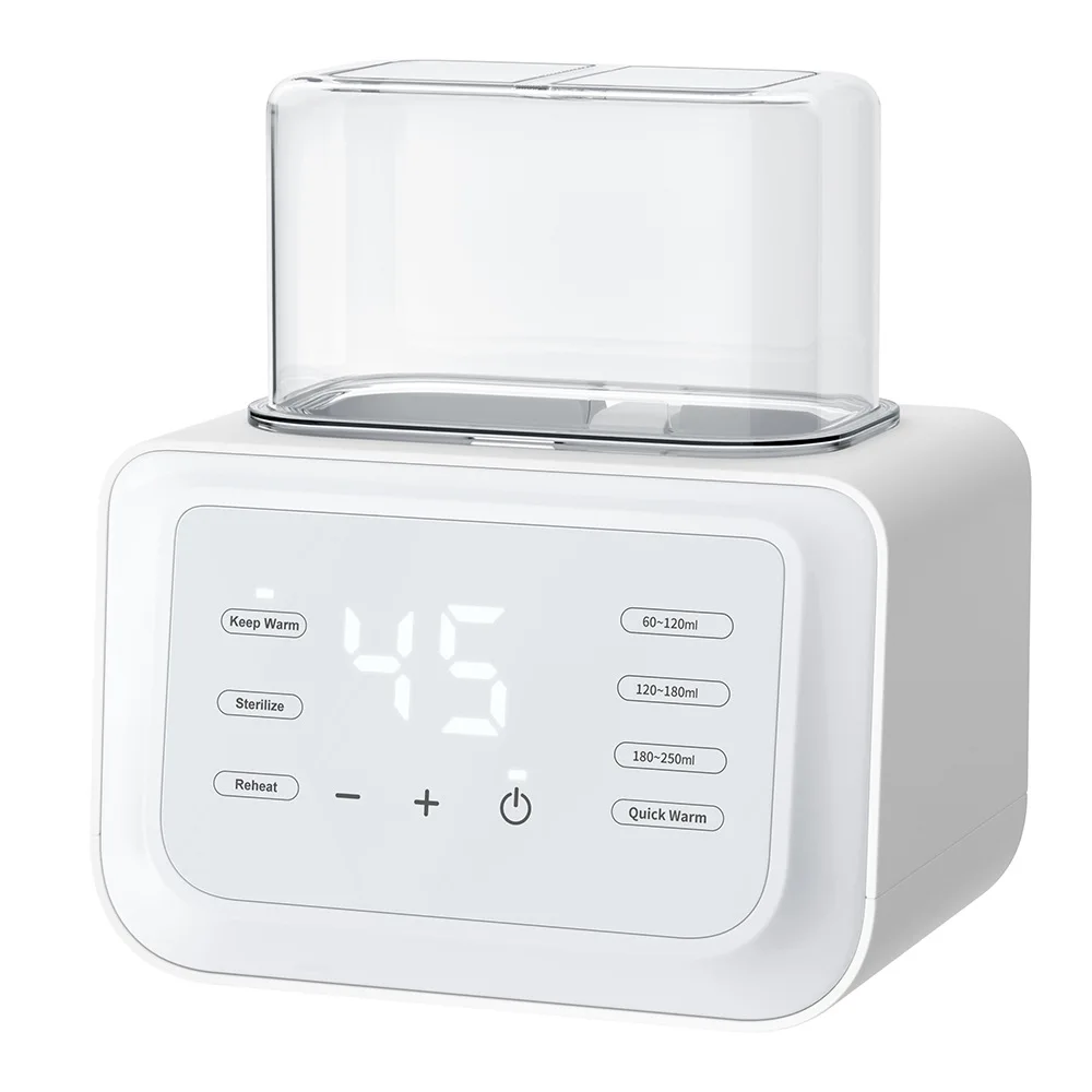Double Bottle Warmer Multifunctional Double Bottle Warmer Automatic Milk Heating Breast Milk Warmer