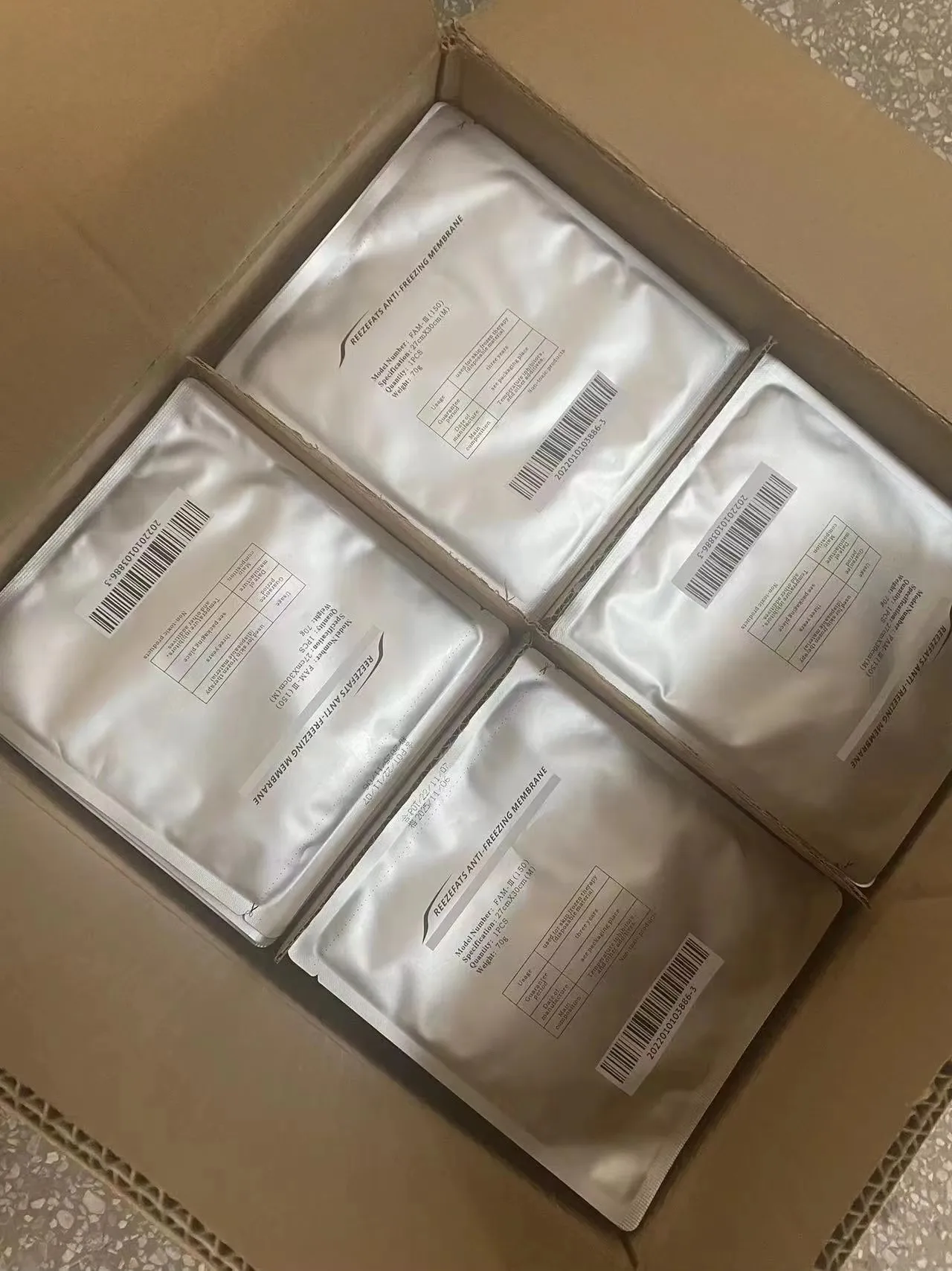 Cryo Machine Use Membrane 110g 80g Anti freeze gel pads