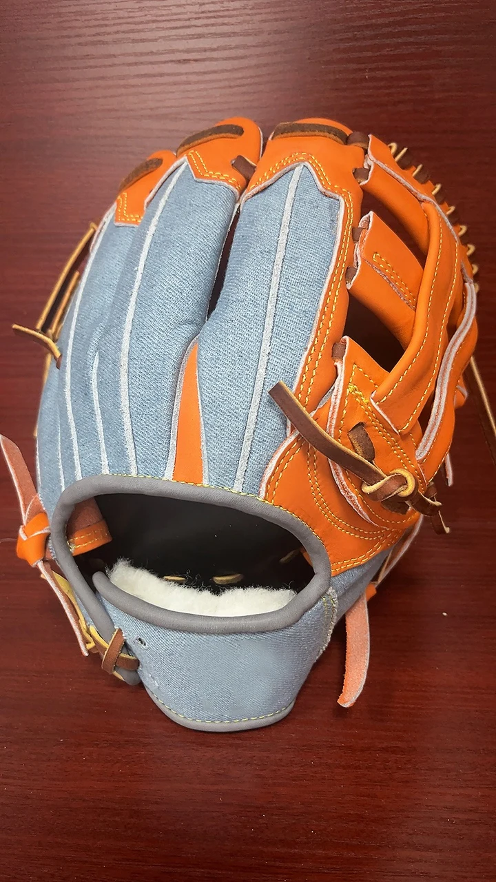 Custom Professional Denim Jean Softball Baseball Gloves