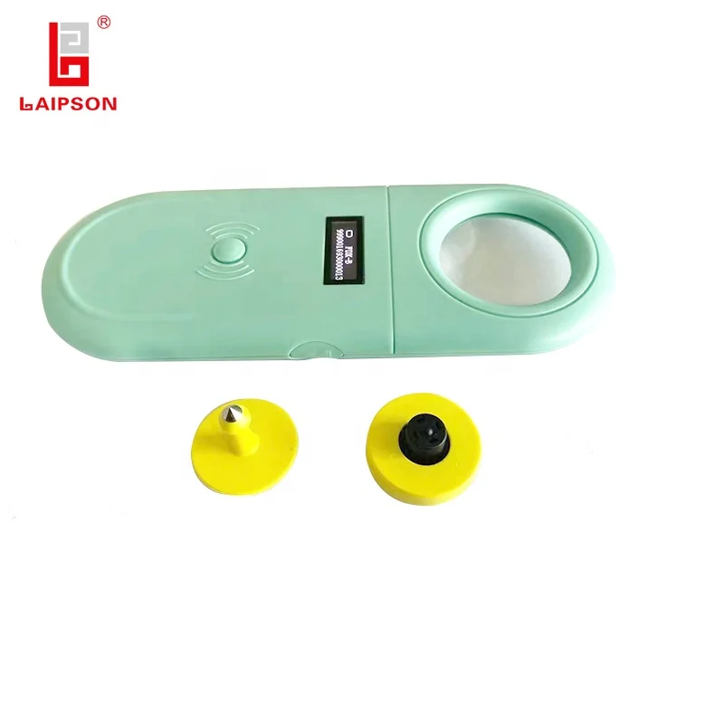 Low frequency RFID cattle ear tag for gps tracking 134.2khz