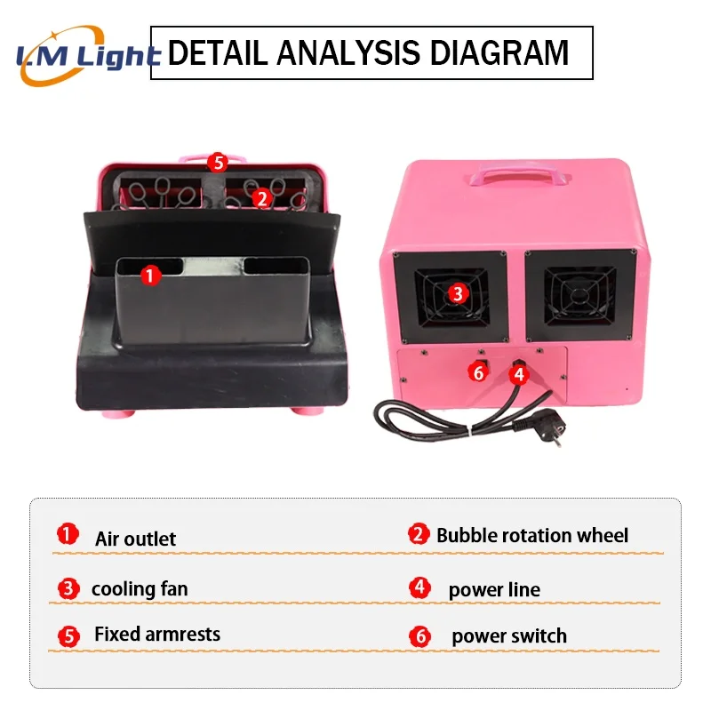 LM 300W hot sell professional stage special effects equipment party events Outdoor bubble machine for wedding party