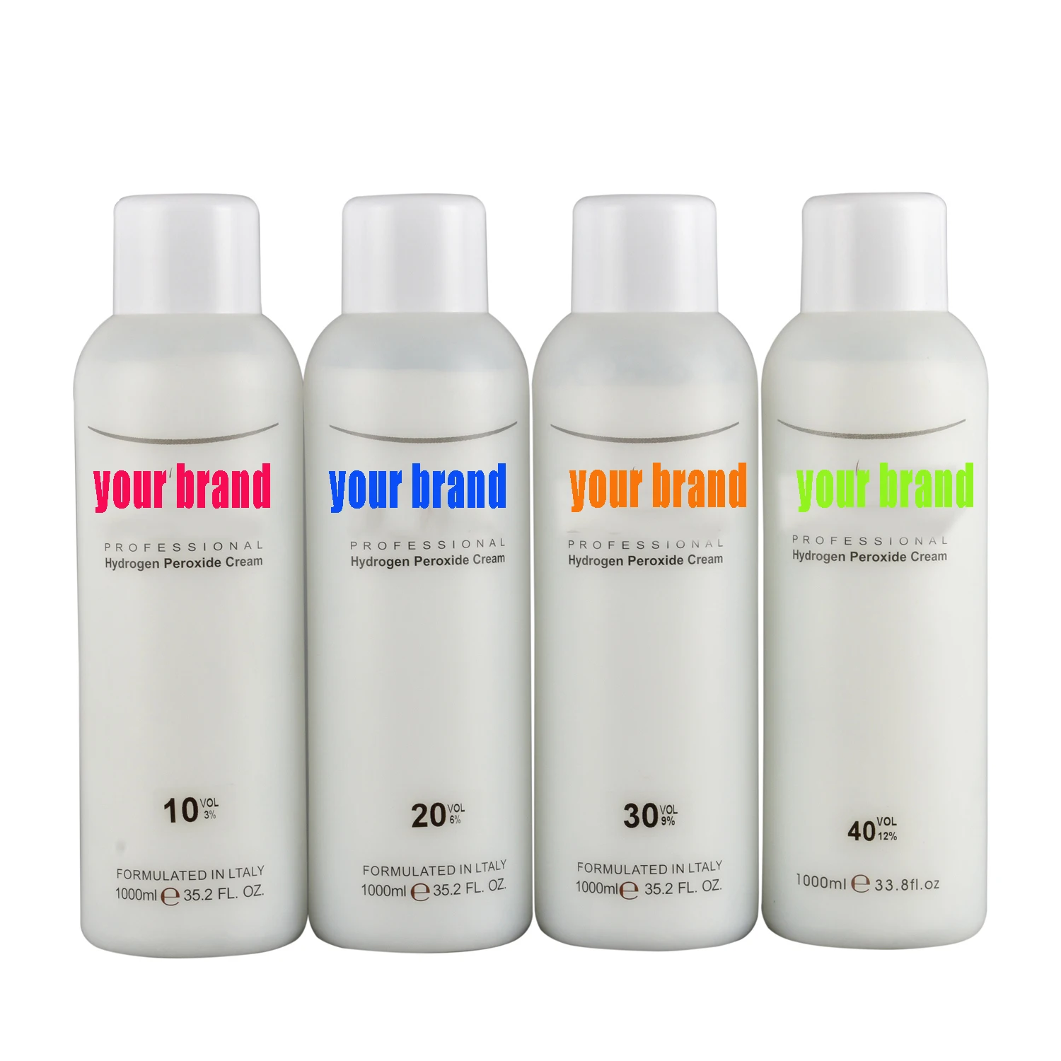 3% 6% 9% 12% hair cream professional hair color developer for salon