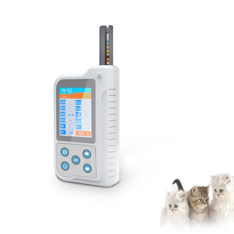 CONTEC BC401BT handheld 2.4' LCD vet veterinary animal use urine analyzer machine
