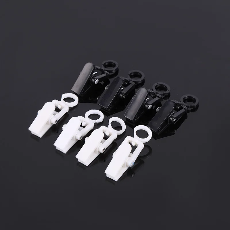 48*15mm black and white Multi-Function Household hat Laundry Hanger Curtains Clip hooks