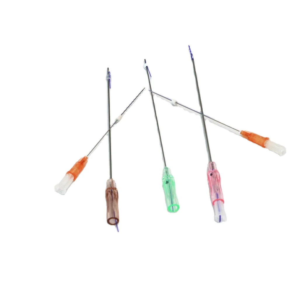 Fishbone Face Lifting Pdo Mono Screw Threads 25mm Cog Pcl Pdo Thread Lif For Nose Thread