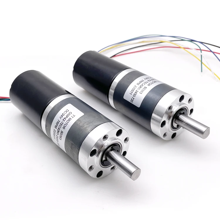 TT MOTOR 42mm dc planetary geared brushless motor GMP42-TEC4260 12V 24V high speed geared dc motor