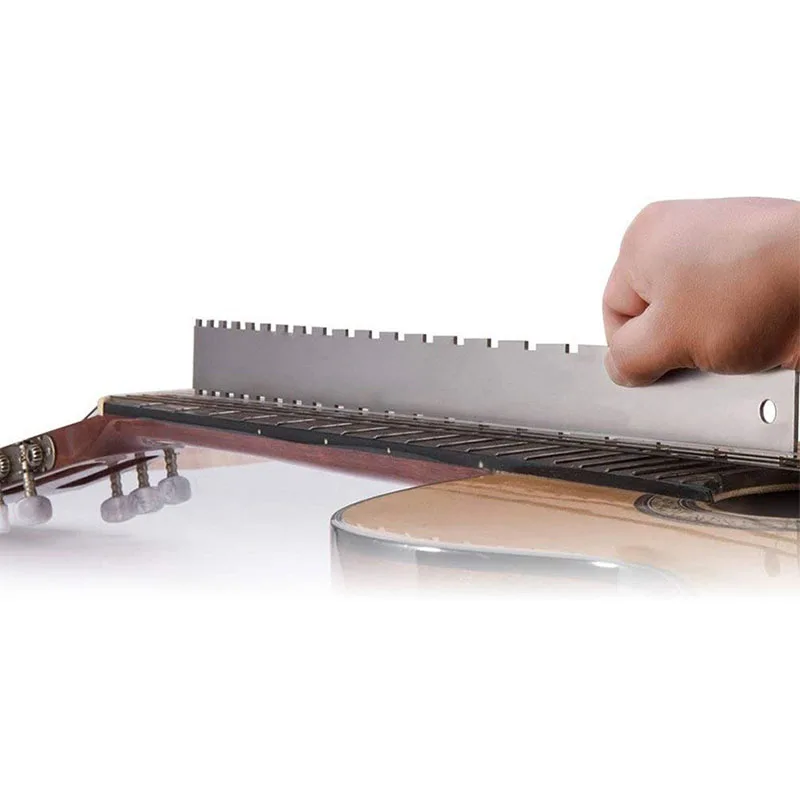 Factory Sale  Luthiers Tool with Guitar Neck Notched Straight Edge String Action Ruler Gauge