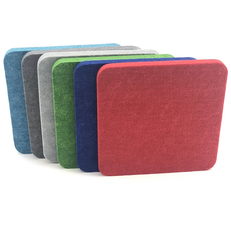 Hifh standard Polyester Fabric fireproof decorative wall panel