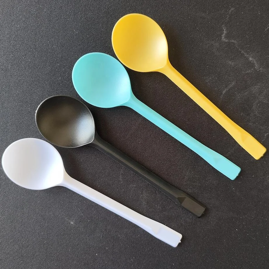 2.3g 14cm Medium Duty Colorful Disposable  Plastic dessert Spoon Food Grade PS Frozen Yogurt Ice Cream  spoons