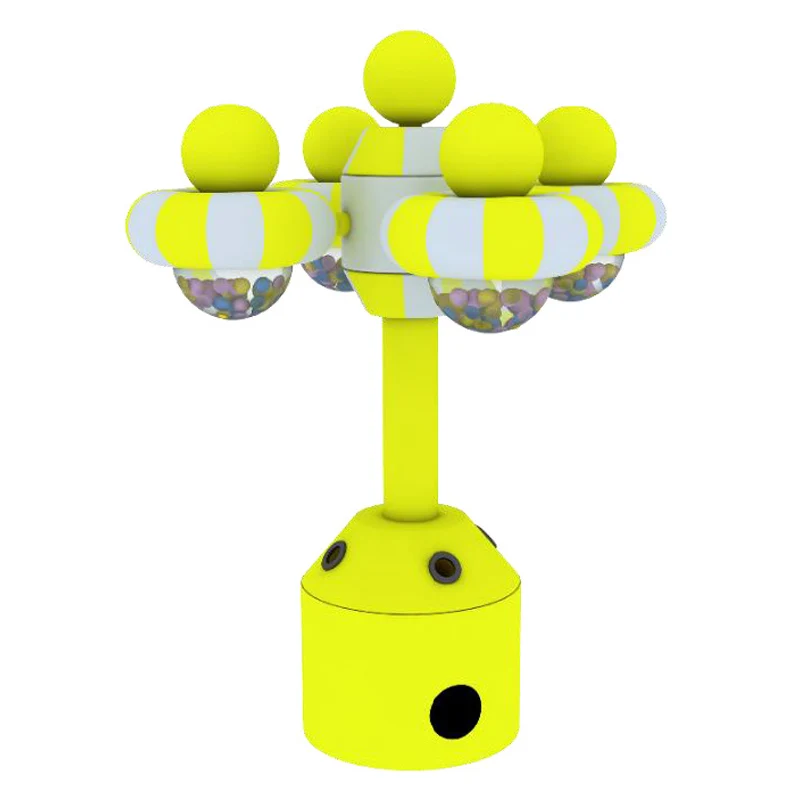 Wholesale Cannon Ball Blaster Shooter Interactive Ball Game Soft Play Area Indoor Soft Playground For Children Ball Pool