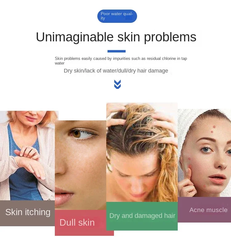 Free Sample Fragrance Vitamin C Flower Shower Filter Washing Machine filter portable installation support OEM customization