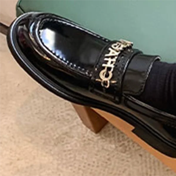 Fashion Pu Popular ladies shoes Black Beauty flats Spring Breathable women loafers