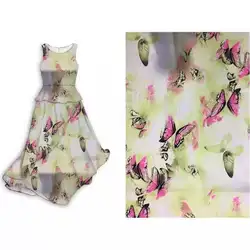 Stock Lot 100% Polyester 75D High Twist Georgette Moss Crepe Pearl Chiffon Fabric for Garment