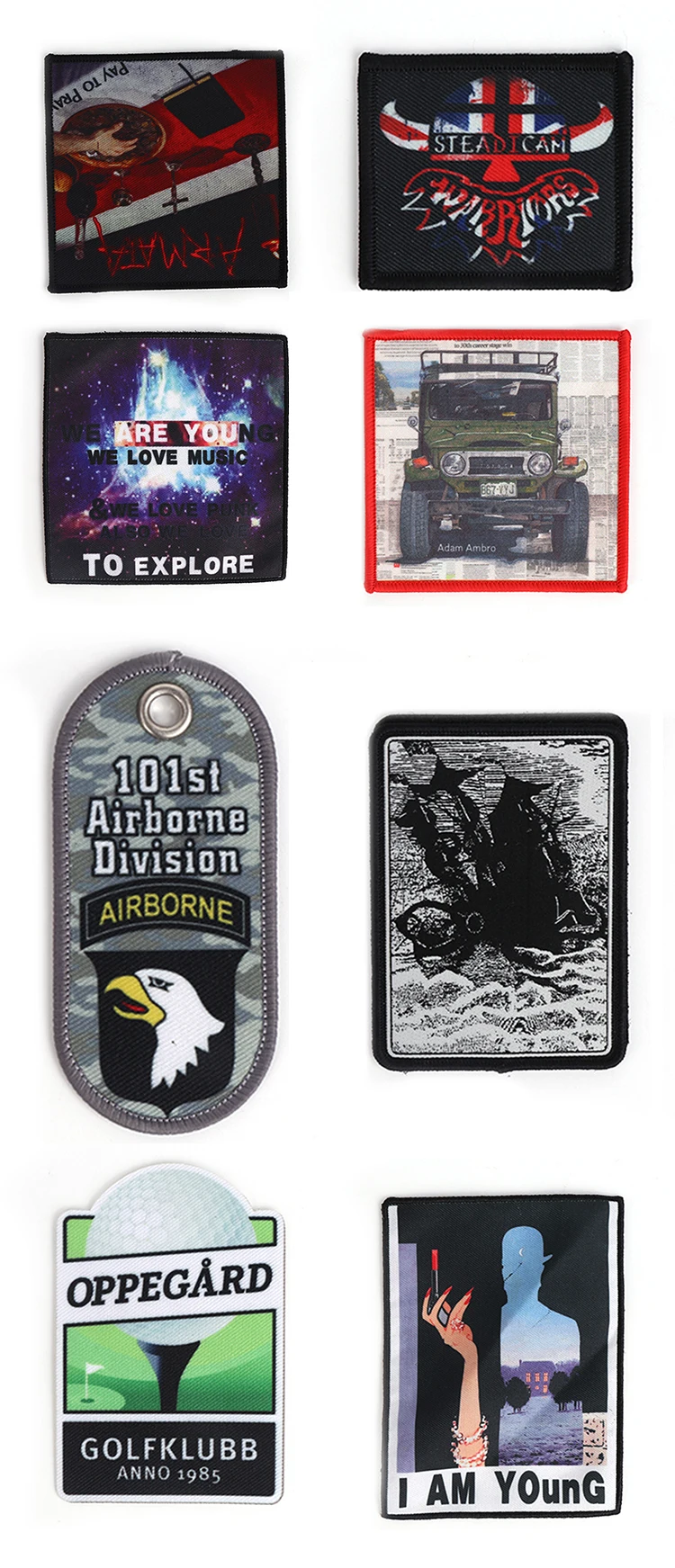 Сублимационный патч для футболок и