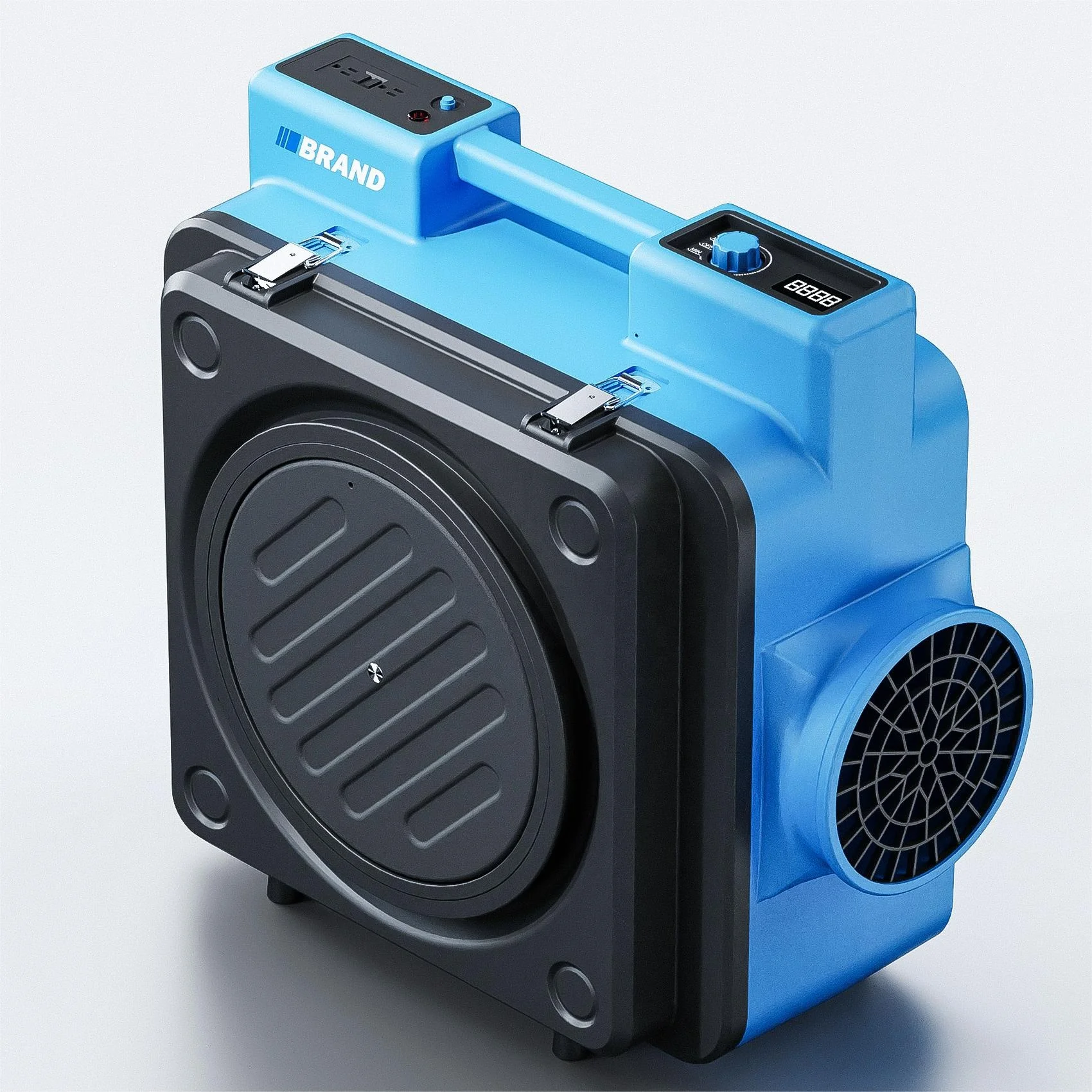 1/3 HP 550 CFM 3-ступенчатая фильтрационная система HEPA очиститель воздуха скруббер