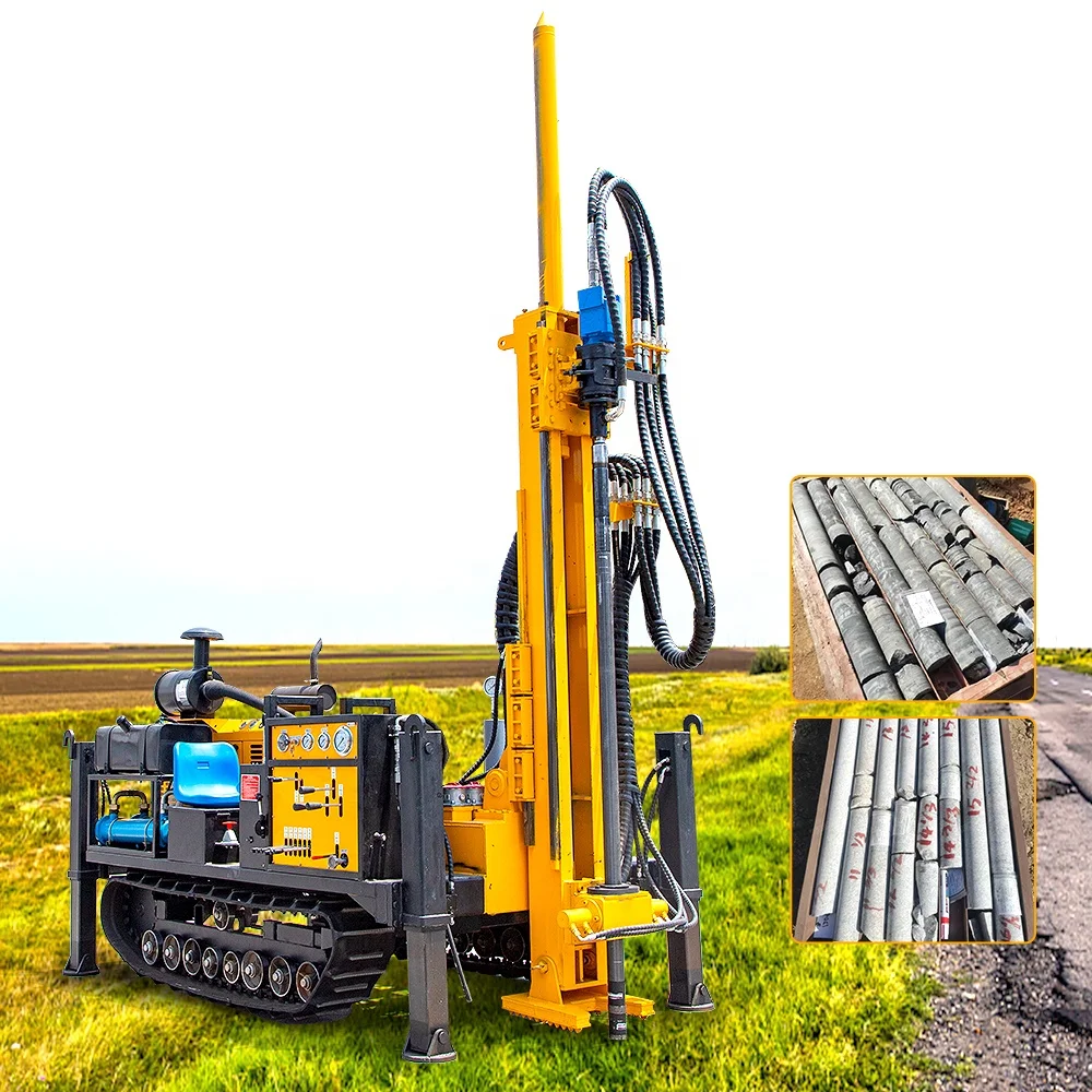 600m Hydraulic rock core Drill Machine Geotechnical Exploration Borehole Mining Drilling Rig