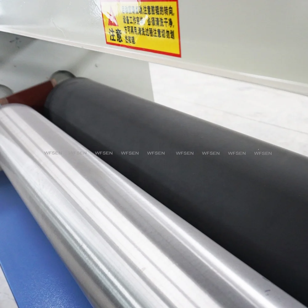 WFSEN automatic double side glue spreader machine woodworking plywood door glue spreader