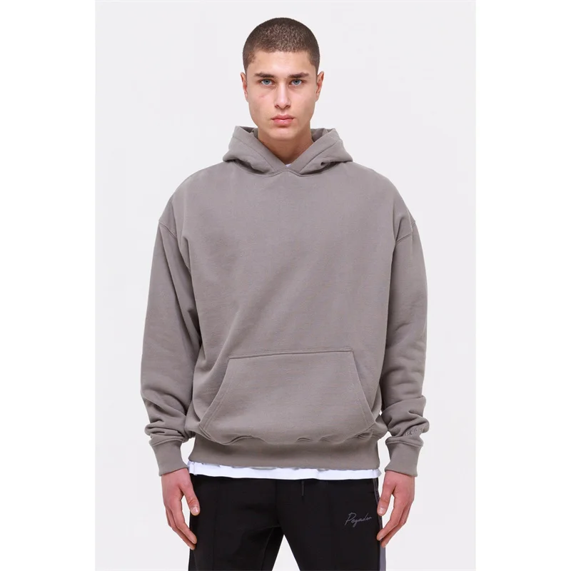 HD662 Men and Women Couples Hoodies Custom Oversized Autumn Warm Crewneck Without Drawstring Cropped Hooded Sweater