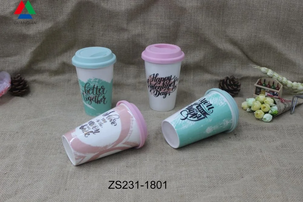 Fashionable design beauty color ceramic coffee mug  without hand