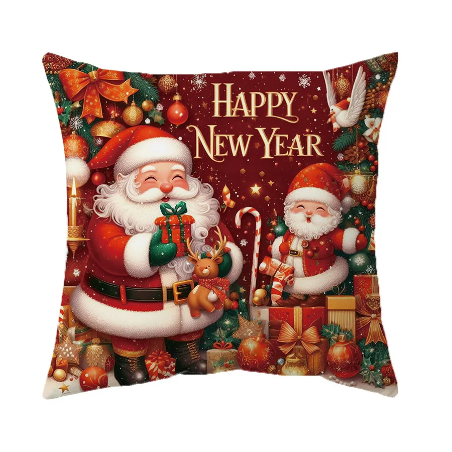 Christmas Pillow Covers Christmas Throw Pillow Covers Holiday Pillow Covers Cases for Couch Sofa bed etc