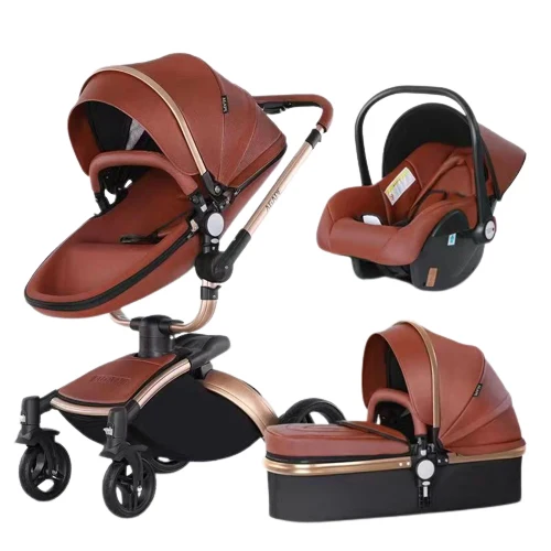 factory sale top quality travel system egg shape 0-3 year baby stroller pram buggy 3 in 1 with seat for newborn infant