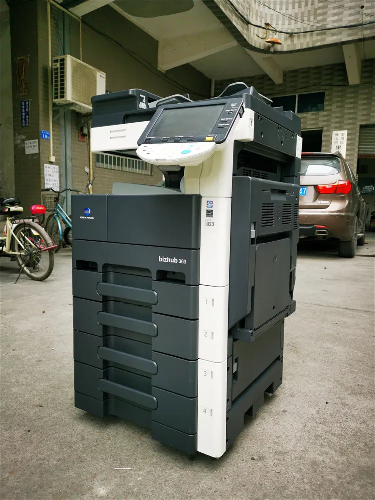  Офисные принадлежности черная фотокопировальная машина для Konica Minolta Bizhub 363