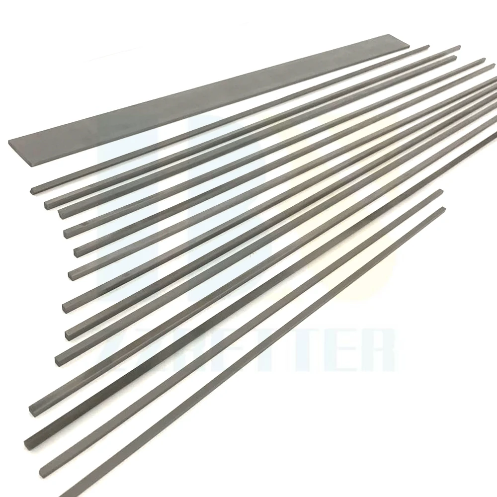 Сверхдлинные твердосплавные плоские стержни режущие полосы для пластиковой фабрики и бумажной промышленности