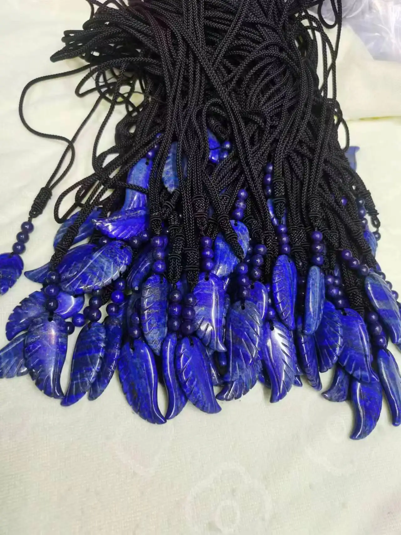 Wholesale natural rose green jade amethyst gemstone crystal carving angel wing pendant for Jewelry Making Crystal