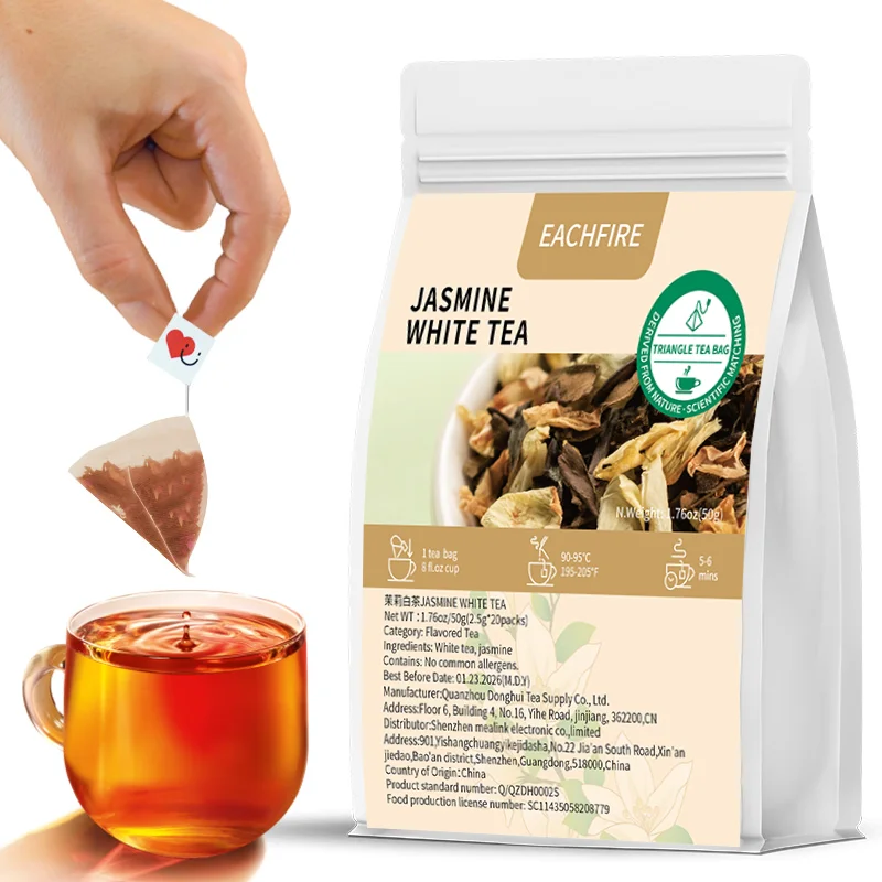 Chinese tea Export to Russia Custom drink Nature picking Fresh black tea leaves Convenient brewing fallow Pyramid Tea Bag